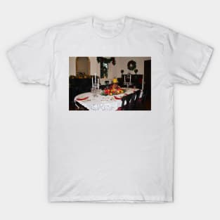 Victorian Christmas Table T-Shirt